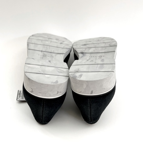 Zara Blue Leather Cap Toe Shoes Men's Size 7 NWT - Picture 7 of 8